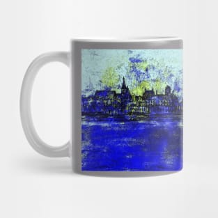 Blue City Mug